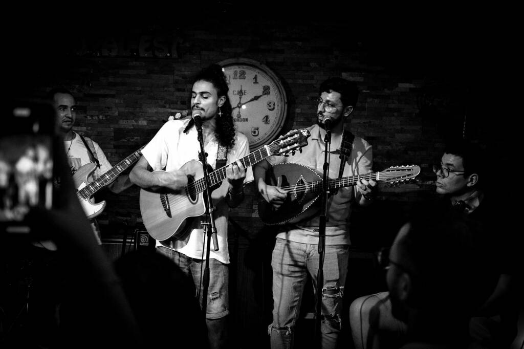 Trio acoustique Joe'Art en concert
